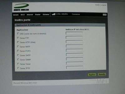 Il router MiFi 