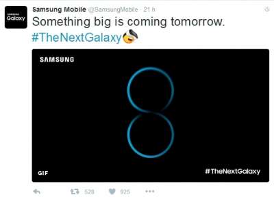 Il teaser rilasciato ieri da Samsung