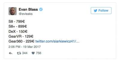 Il tweet del leakster