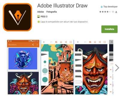 Adobe Illustrator Draw per Android