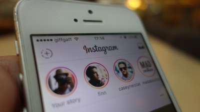 Instagram Stories mobile