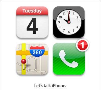 Invito Apple iPhone 4 Ottobre