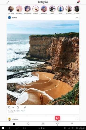 Instagram per PC con Windows 10