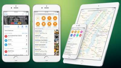 iOS 9: indicazioni sul trasporto pubblico nelle mappe