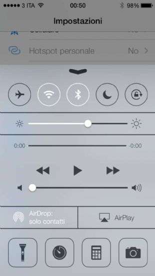 iOS7 beta 