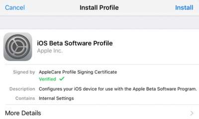 iOS 10 in beta pubblica