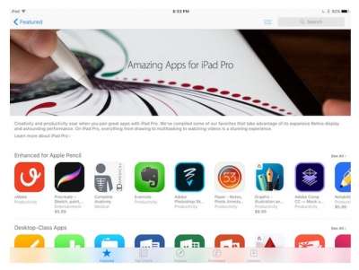 iPad Pro, le app esclusive su App Store
