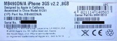 iPhone 3G S 8GB