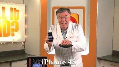 iPhone 4S Blendtec