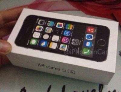 iPhone 5S confezione