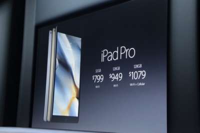 I prezzi di iPad Pro