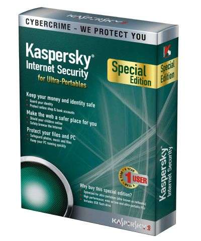 Kaspersky Internet Security 2009 per Ultra-Portable
