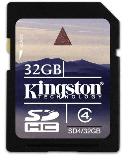 Kingston Flash SDHC Elite Pro da 32 GB