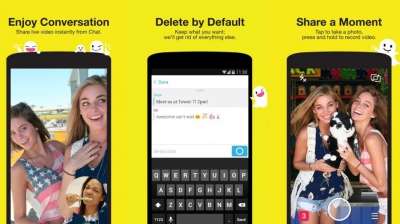 L'app Snapchat