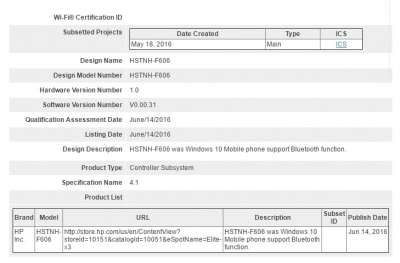 La certificazione Wi-Fi per HP Elite X3