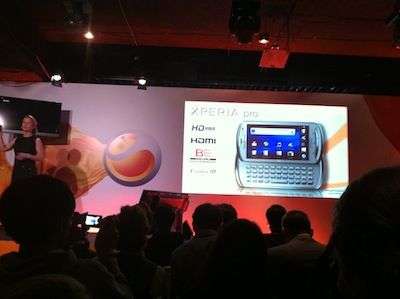 La conferenza stampa Sony Ericsson
