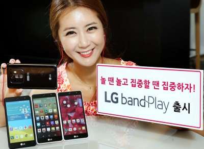 La presentazione di LG Band Play in Corea