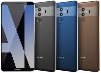 Le colorazioni del Huawei Mate 10 Pro