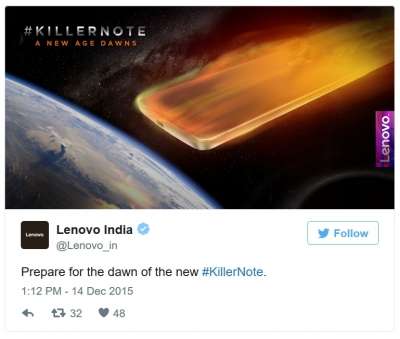 Lenovo K4 Note (teaser)