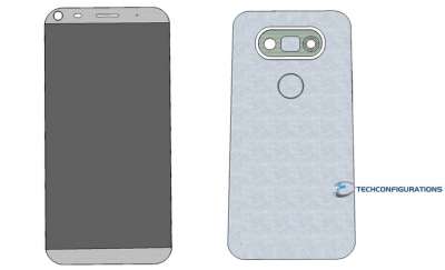 LG G5, render 3D