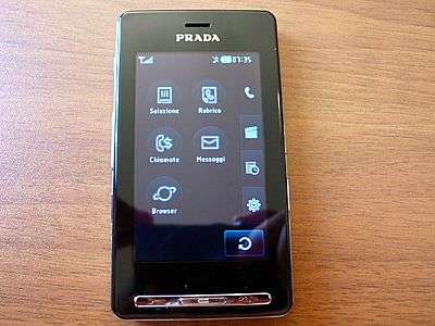 LG Electronics KE850 Prada Phone