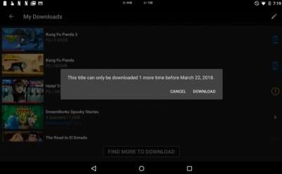 Limite di download raggiunto