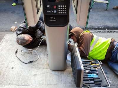 LinkNYC Wi-Fi Hotspot