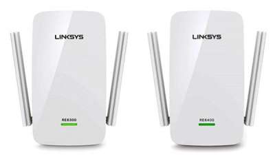 LinkSys RE6400 e RE6300