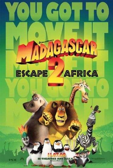 Madagascar 2, Via dall'isola