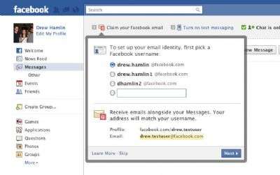 Messages di Facebook