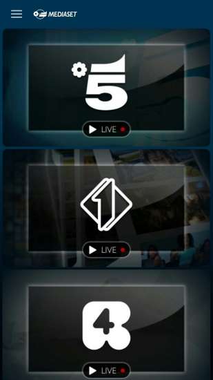 L'app Mediaset 
