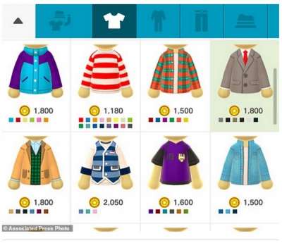 Miitomo, alcune delle tante personalizzazioni