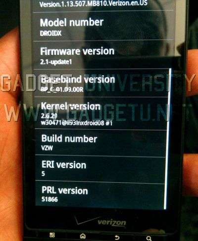 Motorola Droid Xtreme