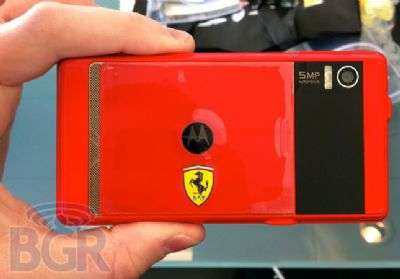 Motorola Milestone Ferrari Limited Edition