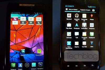 Motorola RAZR ICS