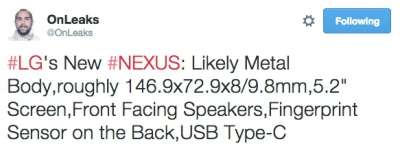 OnLeaks svela interessanti indiscrezioni sui prossimi Nexus