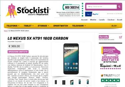 Nexus 5X Stockisti