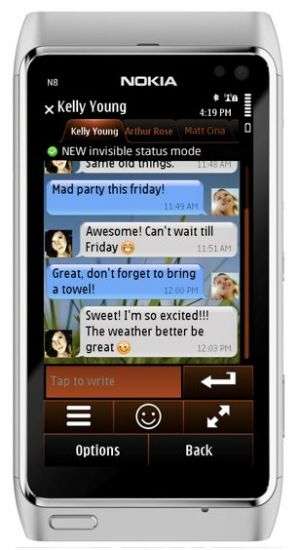 Nimbuzz per Symbian