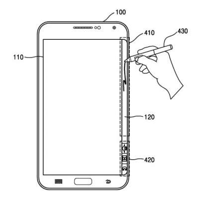 Brevetto Samsung relativo ad Edge Panel