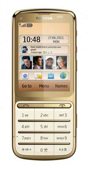 Nokia C3-01 Gold Edition