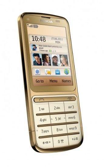 Nokia C3-01 Gold Edition