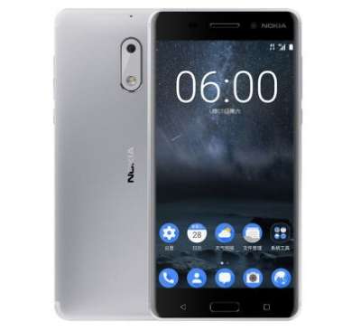 Nokia 6 in argento