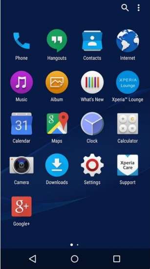 Nuova interfaccia Android Sony (2)