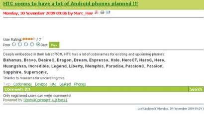 Nuovi Android?