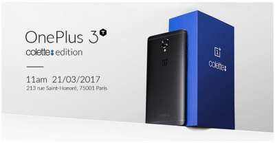 OnePlus 3T Colette Edition