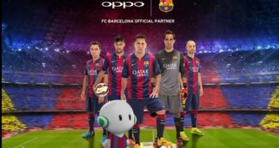 Oppo è il nuovo sponsor ufficiale del FC Barcellona