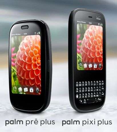 Palm Pre Plus e Pixi Plus