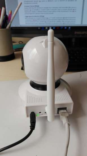 01: colleghiamo la webcam al router