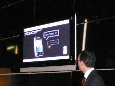Presentazione Motorola Backflip