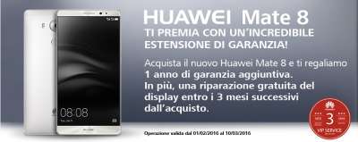 Promozione per Huawei Mate 8